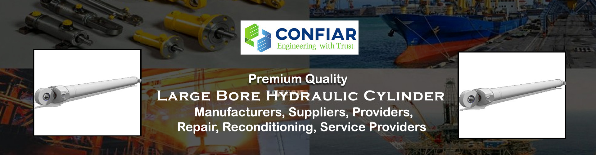 Large Bore Hydraulic Cylinder
