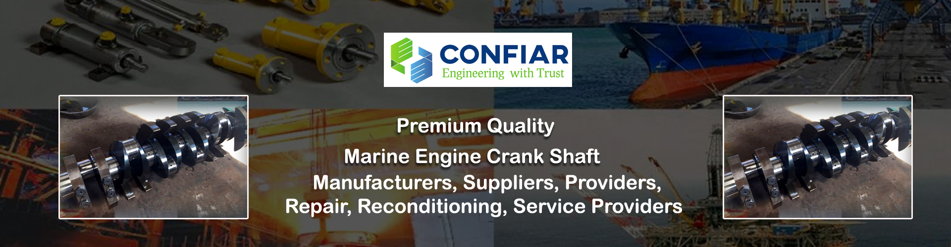 Marine Engine Crank Shaft